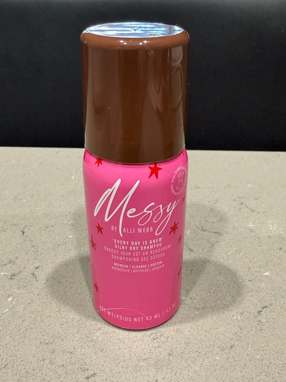 Messy by Alli Webb Silky Dry Shampoo Travel Size, New